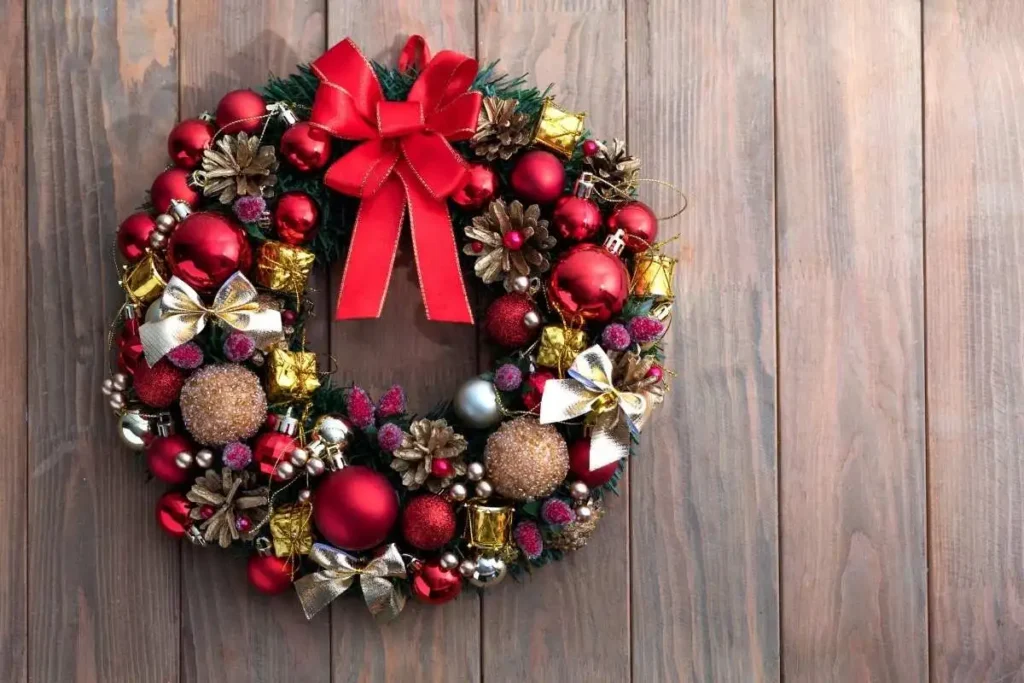 Burlap Christmas Wreaths