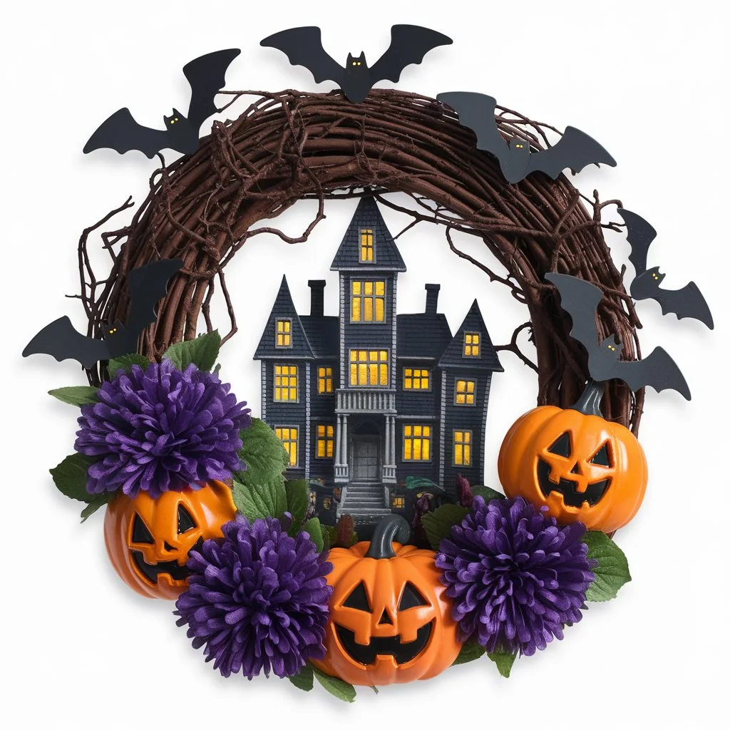 Haunted Mansion Wreath